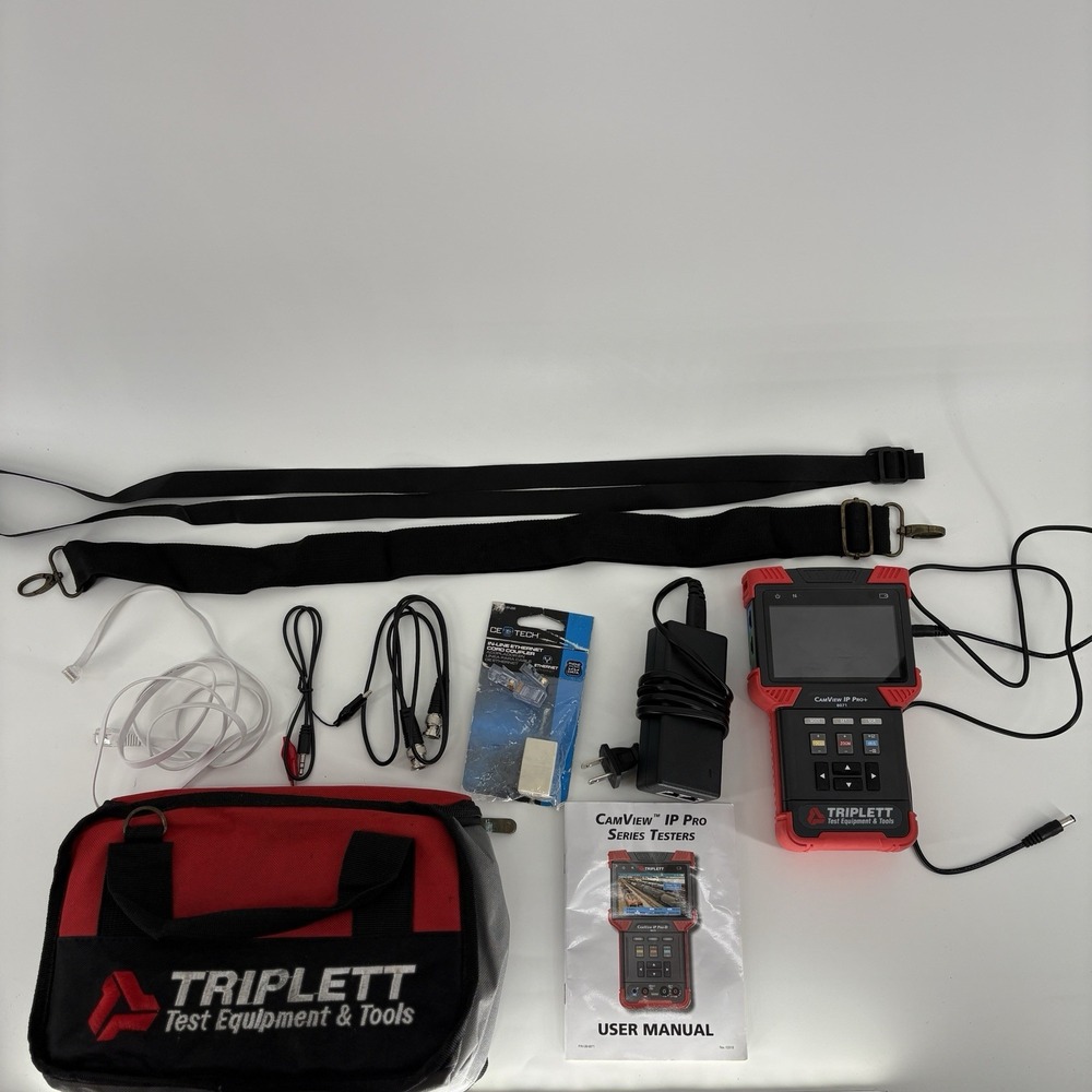 Triplett CamView IP Pro+ IP and Analog Security Camera Tester (8071) u851